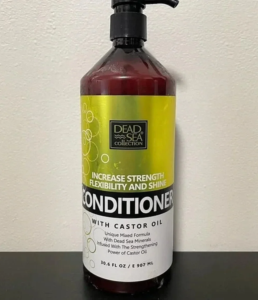 Dead Sea Collection Strengthening Conditioner Castor Oil • NEW • 30.6 oz